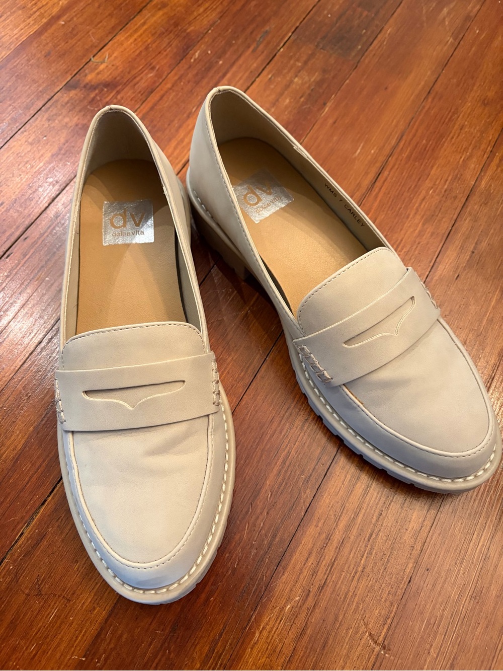 Dolce Vita Tan Women's Lug Loafers